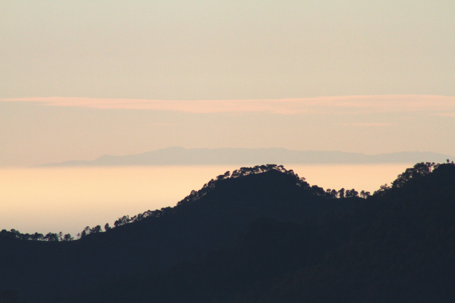 El Hierro seen from Gran Canaria