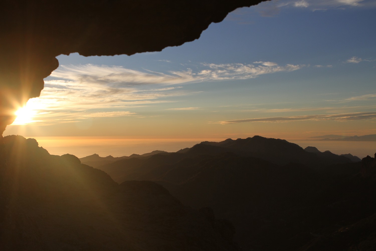 El Hierro seen from Gran Canaria