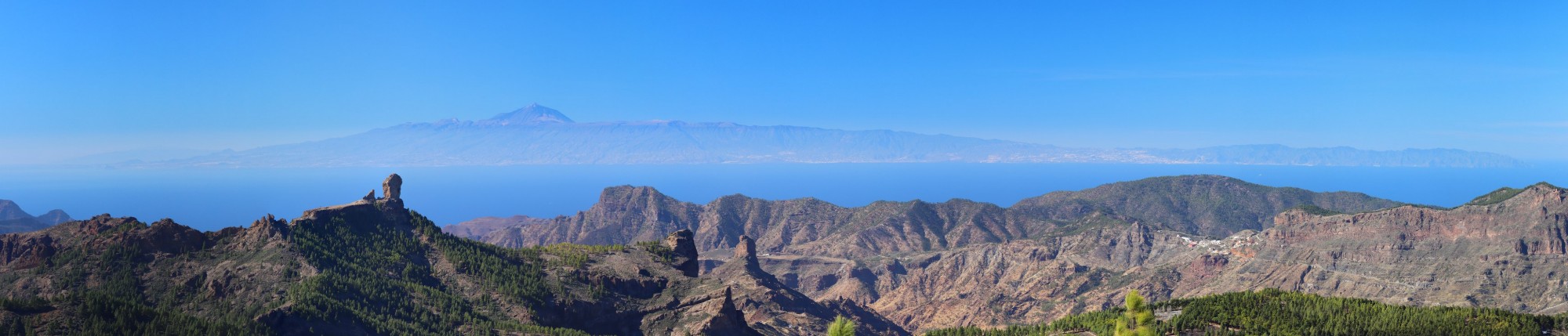 Tenerife from Faro de Sardina