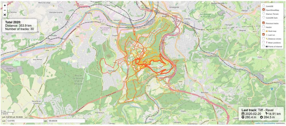 Sart Tilman map