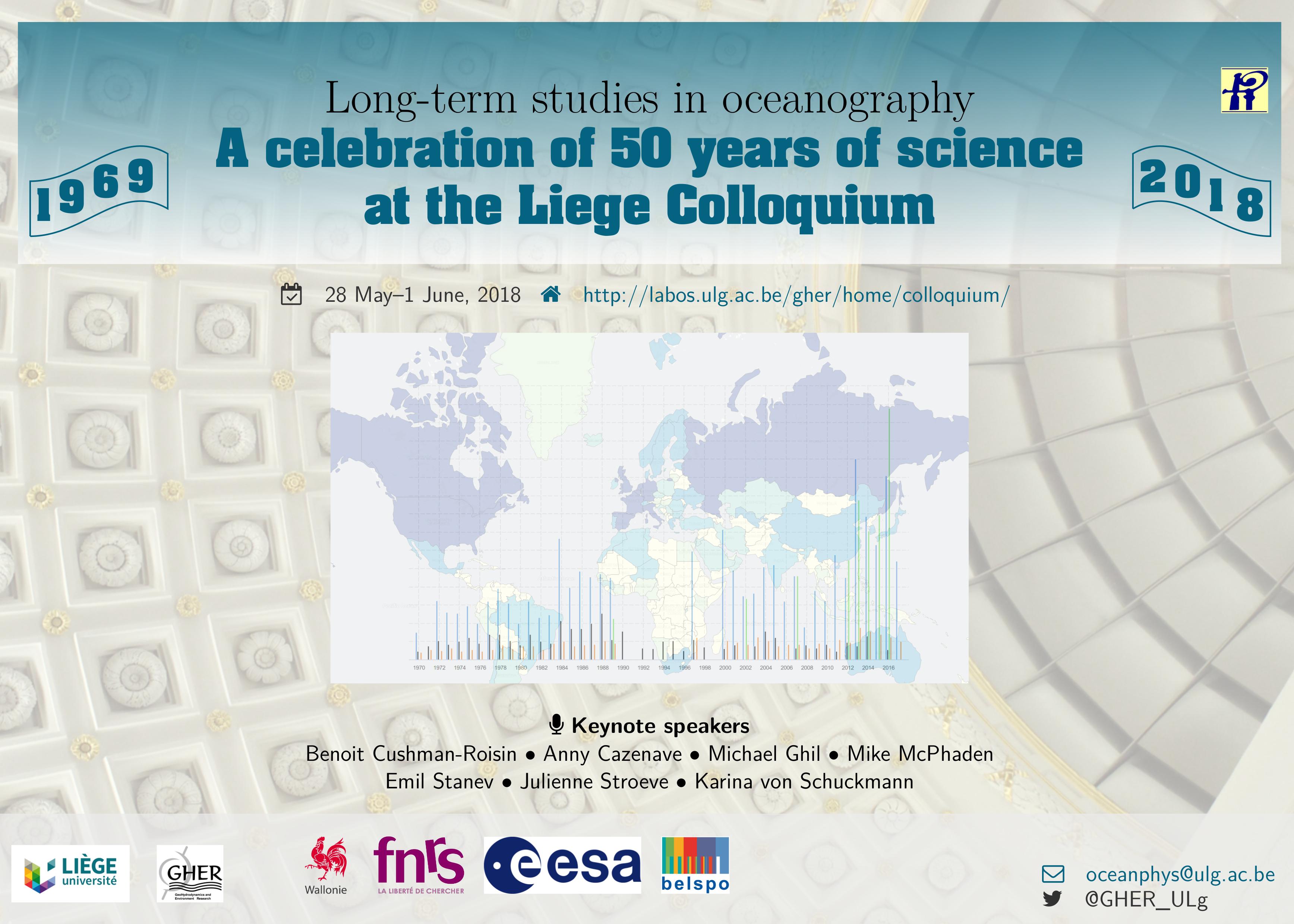 Flyer for the 50th Liège Colloquium