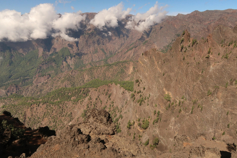 Intérieur de la Caldera